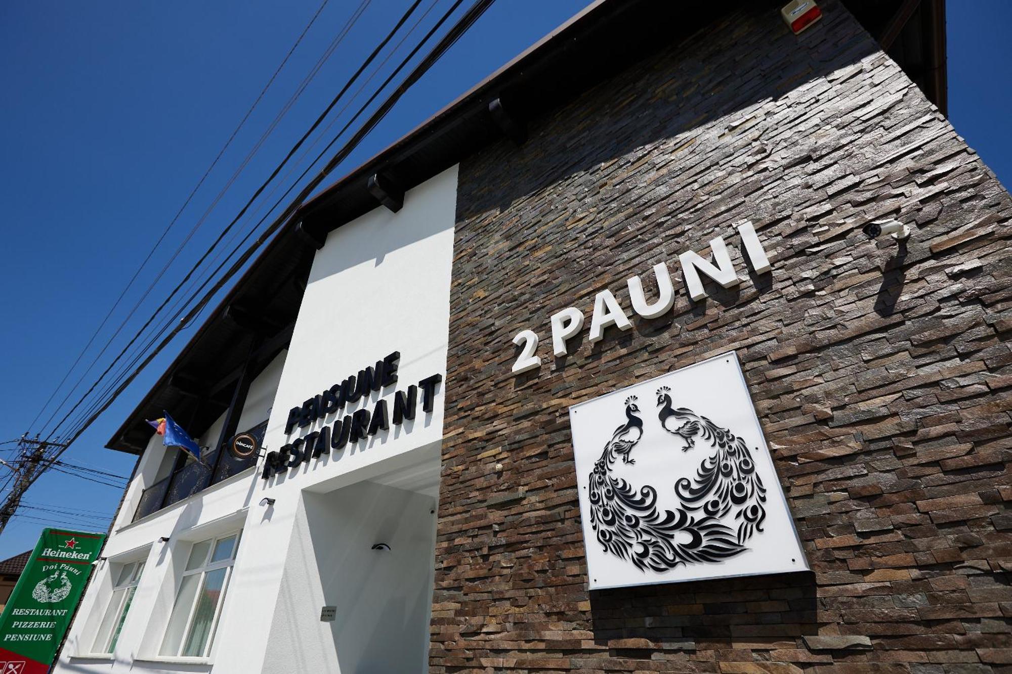 Pensiune Restaurant Pizzerie 2 Pauni Borşa Exteriér fotografie